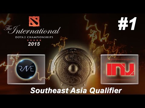 Rave vs Invasion game 1 - Dota 2 The International 5 SA Qualifier