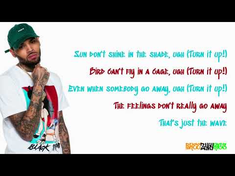 Kanye West - Waves (feat. Chris Brown) [LYRIC VIDEO]