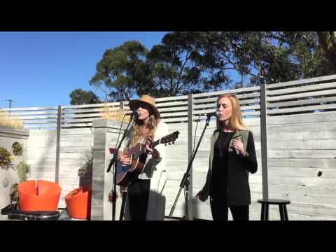 Megan and Jaclyn Davies performing at YouTube HQ SBO900!