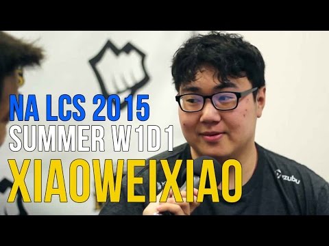 NA LCS 2015: XiaoWeiXiao - "We watched OGN; they played Yasuo against Gnar."