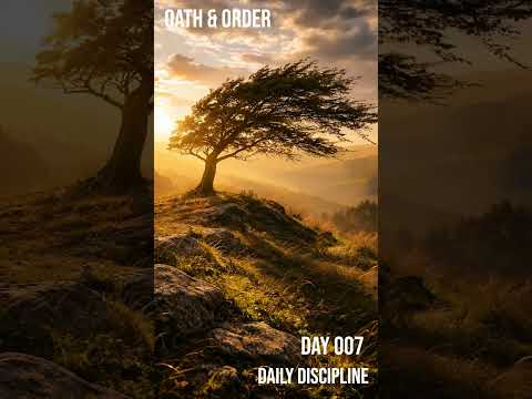 Integrity Stands When No One Is Watching | Oath & Order — Day 07 #motivation #inspiration