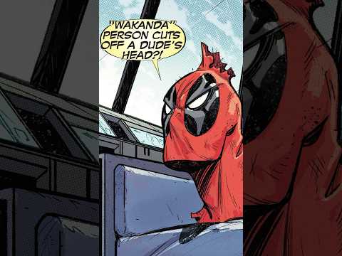 Black Panther Discovers The Truth Behind Deadpool’s Healing Factor!