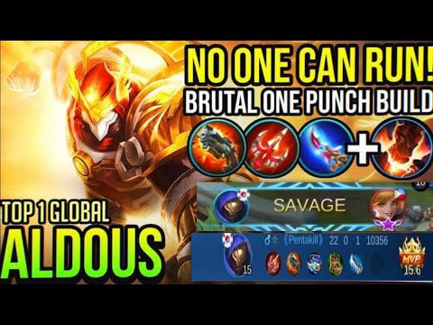 PERFECT 2X SAVAGE || ALDOUS AGGRESIVE GAMEPLAY BY PENTAKILL....