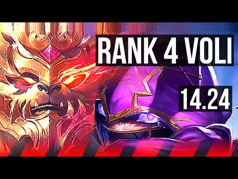 VOLIBEAR vs KENNEN (TOP) | Rank 4 Voli | JP Challenger | 14.24