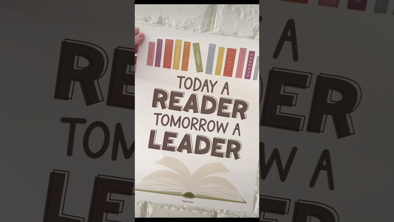 Reading Posters for Classroom