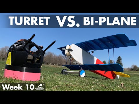 Turret Vs. Bi-Plane Laser Tag Battle - Week 10