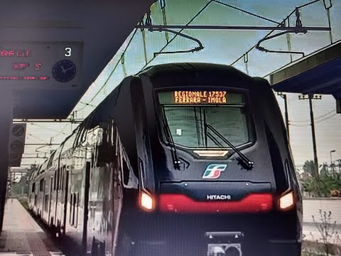 Regionale 17537 Ferrara - Imola: termine corsa del treno (Imola)