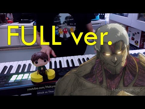 (old) Attack on Titan Season 2 OP (Shinzou o Sasageyo!) - Piano cover Video