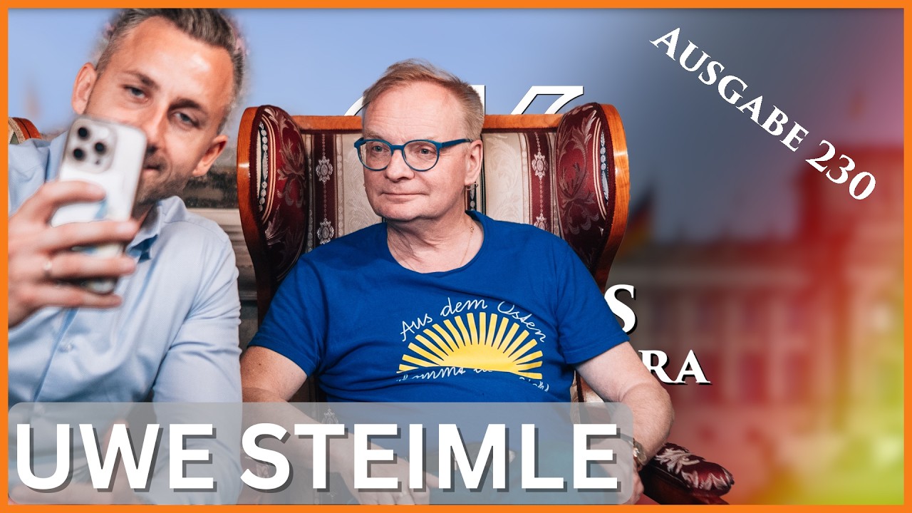 Echt authentisch | Steimles Aktuelle Kamera #230 - Uwe Steimle | Zu Gast: Ulrich Siegmund