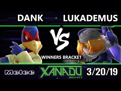 S@X 294 SSBM - DanK (Falco) Vs. Lukademus (Sheik) - Smash Melee Winners Round 2
