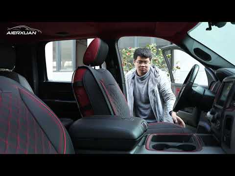 How to install Aierxuan Dodge Ram Seat Covers?