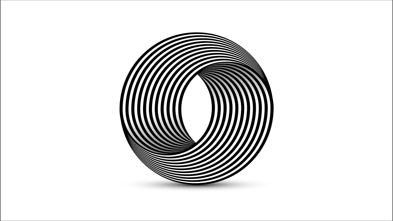Optical Illusion #short #illustrator