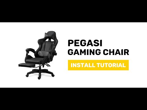 JIJI Pegasi Gaming Chair - Display and Install Procedure