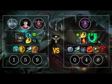 GCB Ryan Tahm Kench vs Thresh Sup - KR Patch 10.12