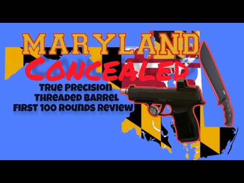 True Precision Sig P365 Match Grade Threaded Barrel Supressed Shooting