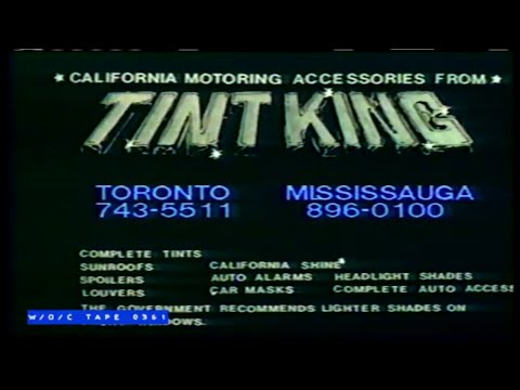 WOC Tape 0361 Local Commercial Compilation - 1986