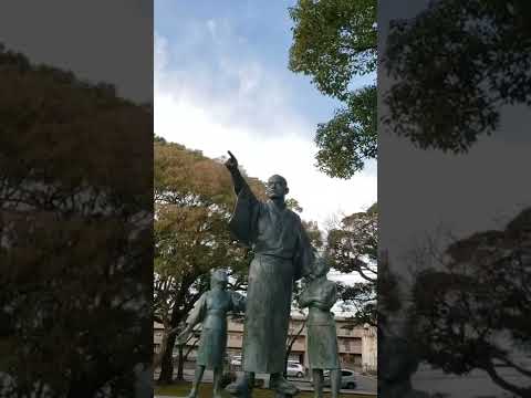 石井十次像(田中等作)