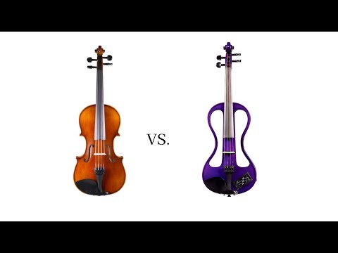 Types of violins | electric violin vs acoustic violin | electric vs acoustic instruments
