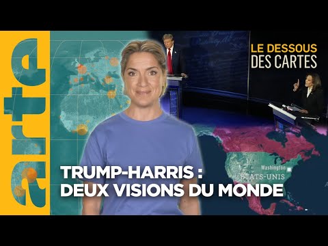 Trump-Harris : deux visions du monde | L'essentiel du Dessous des Cartes | ARTE