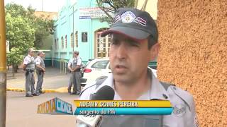preview picture of video 'Suspeitos trocam tiros com polícia após explosão de caixas em Ipuã'