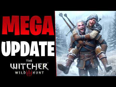 MEGA NEWS für Witcher 3: NEUE Updates, Riesen DLC für Ciri & Release Datum LEAK