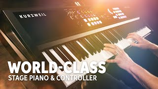 Video thumbnail for Kurzweil SP7 Grand Stage Piano Demo by Sweetwater