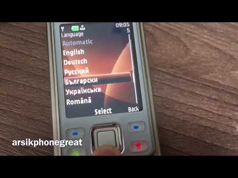 Nokia 6300 - Languages
