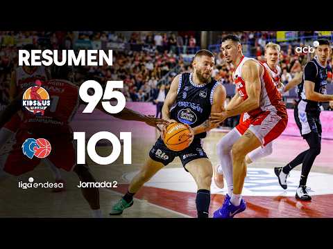 Resumen Kids&Us Manresa 95 - Río Breogán 101 (J2)