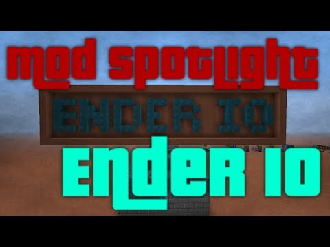 Ender IO 1.0 Mod Spotlight Part 1 - 1.7.10 - 1.7.2 - 1.6.4 Tutorial