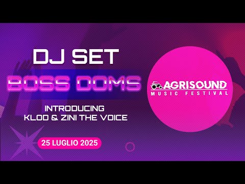 AGRISOUND 2025 - BOSS DOMS