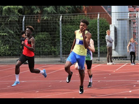 CARLIER Pierre en 23''35  (200m CAM FD 2) - Championnat départemental CJES - Créteil, 25 Mai 2019