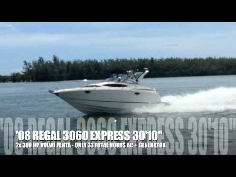 2008 Regal 3060 - ONLY 33 TOTAL HOURS
