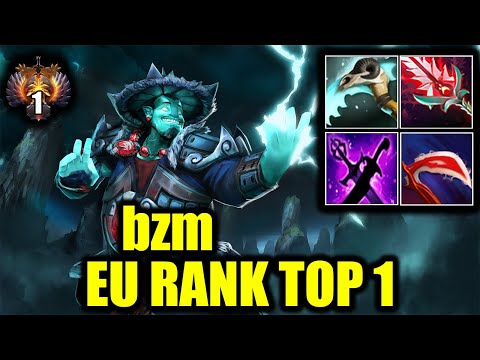 🔥 EU RANK TOP 1 - bzm - Storm Spirit - Dota 2 Pro Game Highlights
