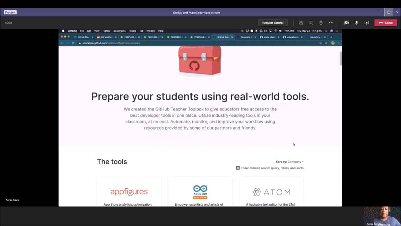 GitHub Classroom and MakeCode Arcade
