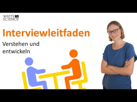 Interviewleitfaden - Verstehen und entwickeln