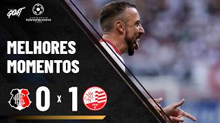 NÁUTICO BATE SANTA CRUZ E VAI COM VANTAGEM PARA O JOGO DA VOLTA NO CAMPEONATO PERNAMBUCANO