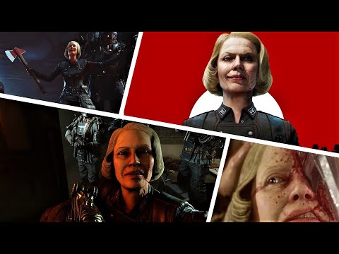All "Irene Engel" Scenes And Encounters :➤ Wolfenstein II The New Colossus [ 4K60ᶠᵖˢ UHD]