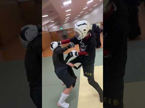 最強女子と最強小学男子ＭＭA #空手 #martialarts