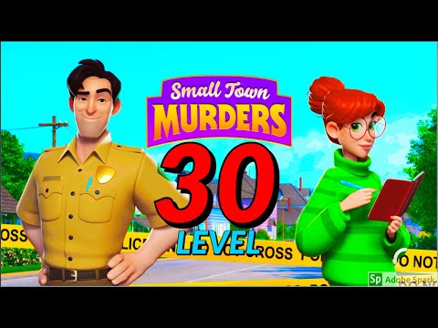 Small Town Murders : Match 3 Crime Mystery Stories Level 30 gameplay android ios new best game