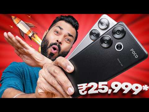 POCO F6 Indian Retail Unit Unboxing & Quick Review ⚡ Flagship Killer Of 2024 @ Rs.25,999*