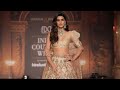 Kriti Sanon Walks The Ramp As A Showstopper In Shayamal Bhumika At Indian Couture Week 2019