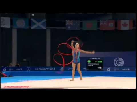 Patricia Bezzoubenko AA Ribbon Glasgow 2014