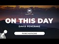 On This Day - David Pomeranz (Piano Karaoke)