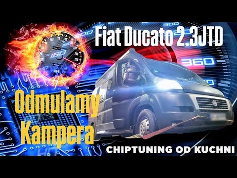 KAMPER FIAT DUCATO 2.3JTD 150KM - jak rozruszać słonia :) | #chiptuning od kuchni