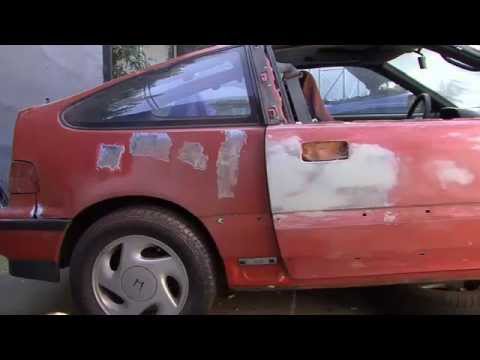 1988 Honda CRX SI Body Work part 1