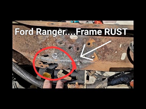 Ford Ranger frame rusted badly, is it JUNK?!  Build part 3