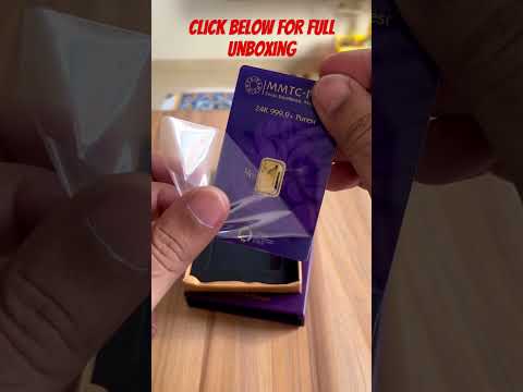Buying Gold Online (MMTC PAMP Review)