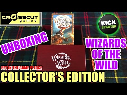 Kickstarter Unboxing - Wizards of the Wild (COLLECTOR'S EDITION)