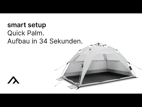 qeedo | Quick Palm. Aufbau in 34 Sekunden - Smart Setup