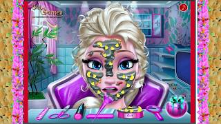 Queen Elsa Goes To Skin Doctor + Frozen Castle - Let&#39;s Play Roblox Online Games